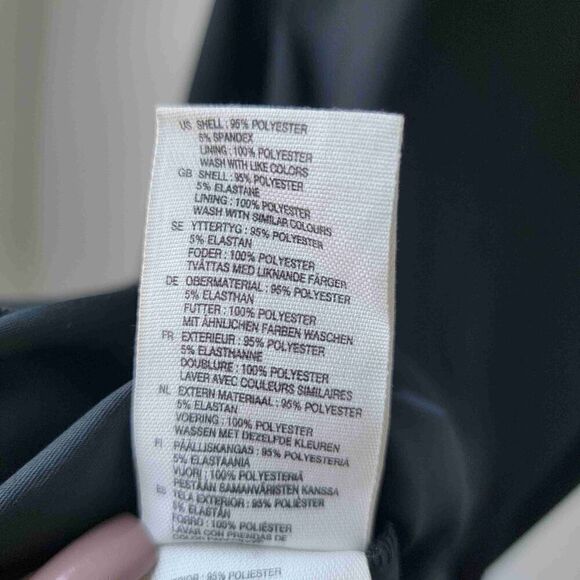 H&M Womens Black Strapless Midi Bodycon Dress Size 16 Model 225610 - Picture 4 of 7